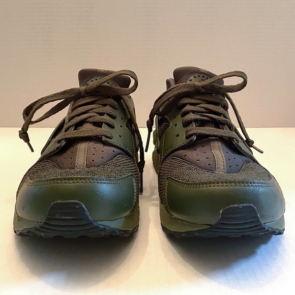 Nike Air Huarache In Cargo Khaki Men’s Size 8 EUC - Picture 3 of 12